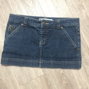 Split Mini Skirt
